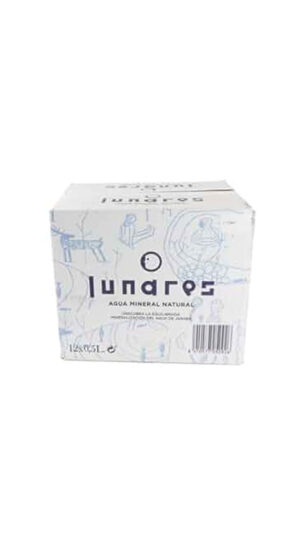 Lunares - Agua Mineral Natural - 12 Unidades de 500 ml