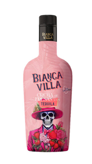 Licor De Crema De Fresa Con Tequila